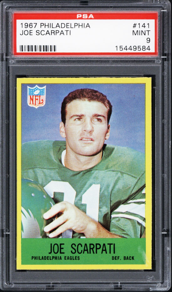 Philadelphia Joe Scarpati Psa Ebay