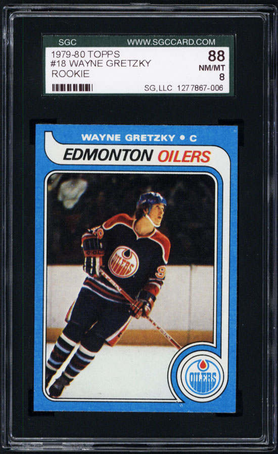 1979-80 Topps #18 Wayne Gretzky SGC 88