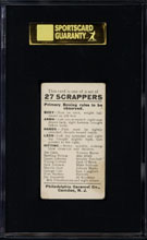 1910 E79 Philadelphia Caramel Young Corbett SGC 40  