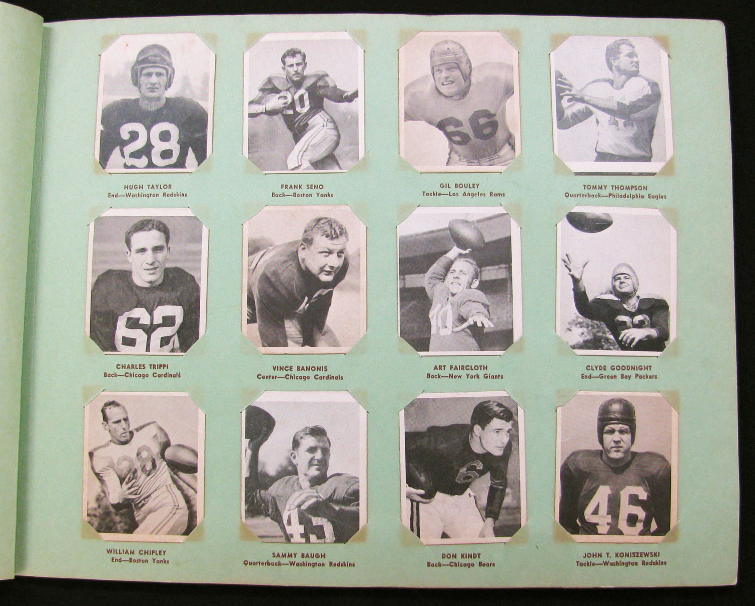 1948 Bowman Football Complete Set In Original Album  