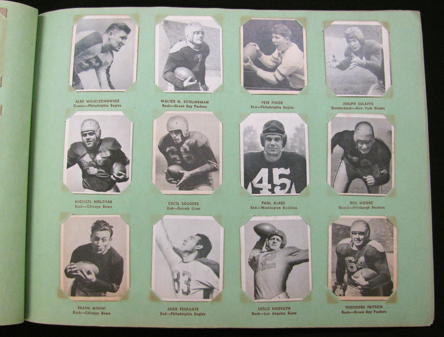 1948 Bowman Football Complete Set In Original Album  