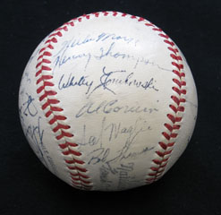 Panel with Willie Mays & Bobby Thomson