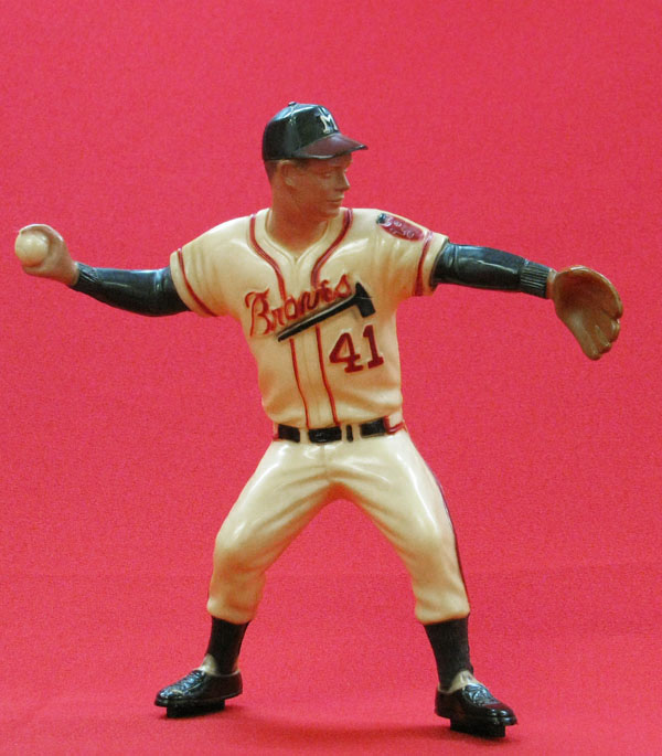 1958 62 Eddie Mathews Hartland Statue with magnets RARE  