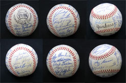 1961 New York Yankees team signed baseball (27 sigs)  