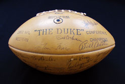 1962 Green Bay Packers team signed football (40 sigs)  