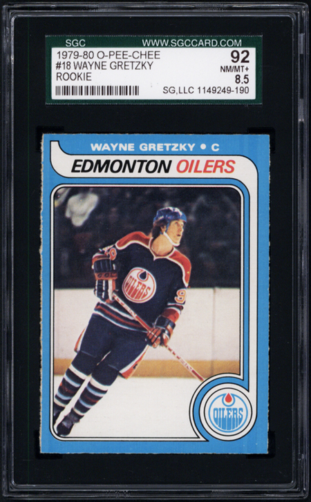 1979 80 O Pee Chee 18 Wayne Gretzky SGC 92